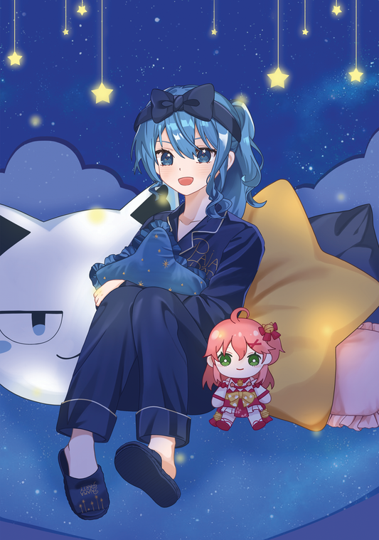 Hololive Prints - Hoshimachi Suisei (Pajama)