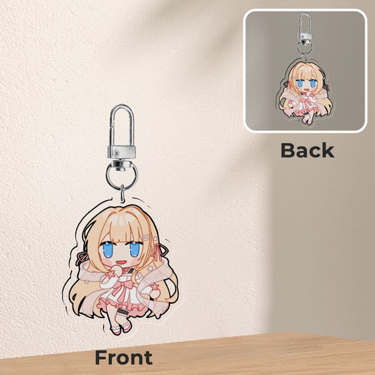 Vtuber Acrylic Charms - Yukinoshita Peo
