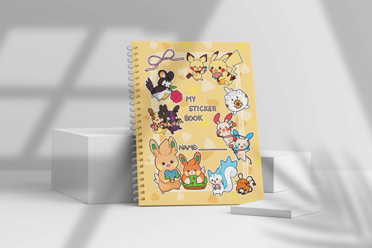 A5 Stickerbook - Pikachu and Friends