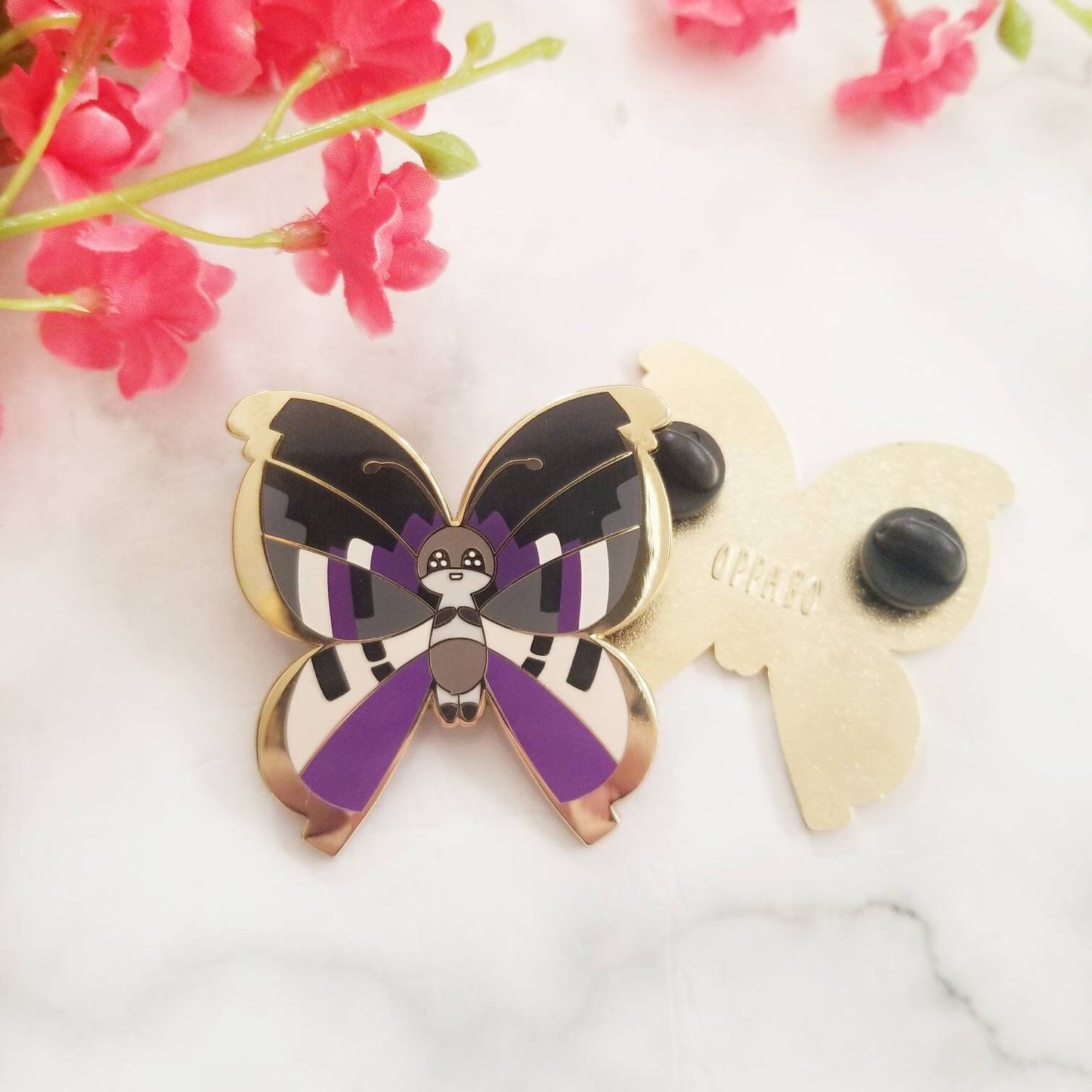 Prideillon Enamel Pins - Asexual | Pokémon x Pride