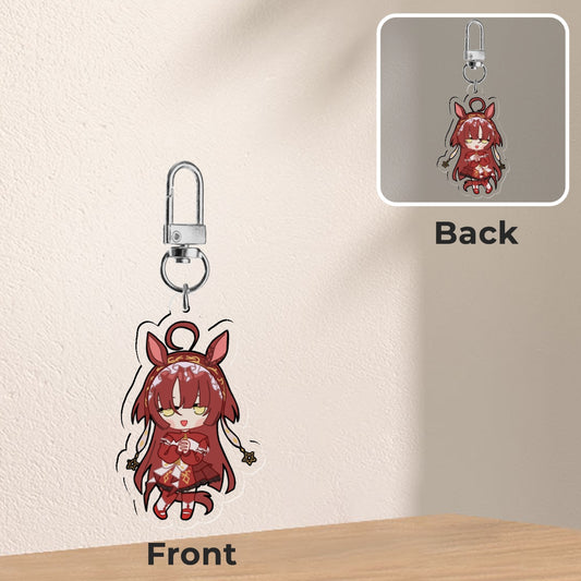 Umamusume Acrylic Charms - Red Desire