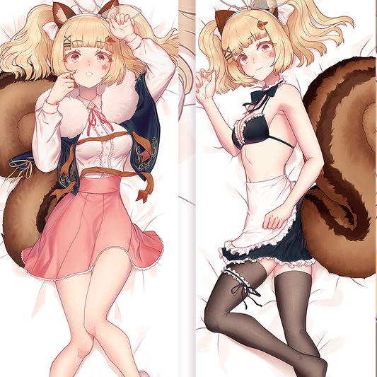 Risu Komori - Dakimakura Pillow Cover ONLY