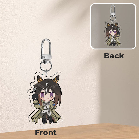 Umamusume Acrylic Charms - Stay Gold