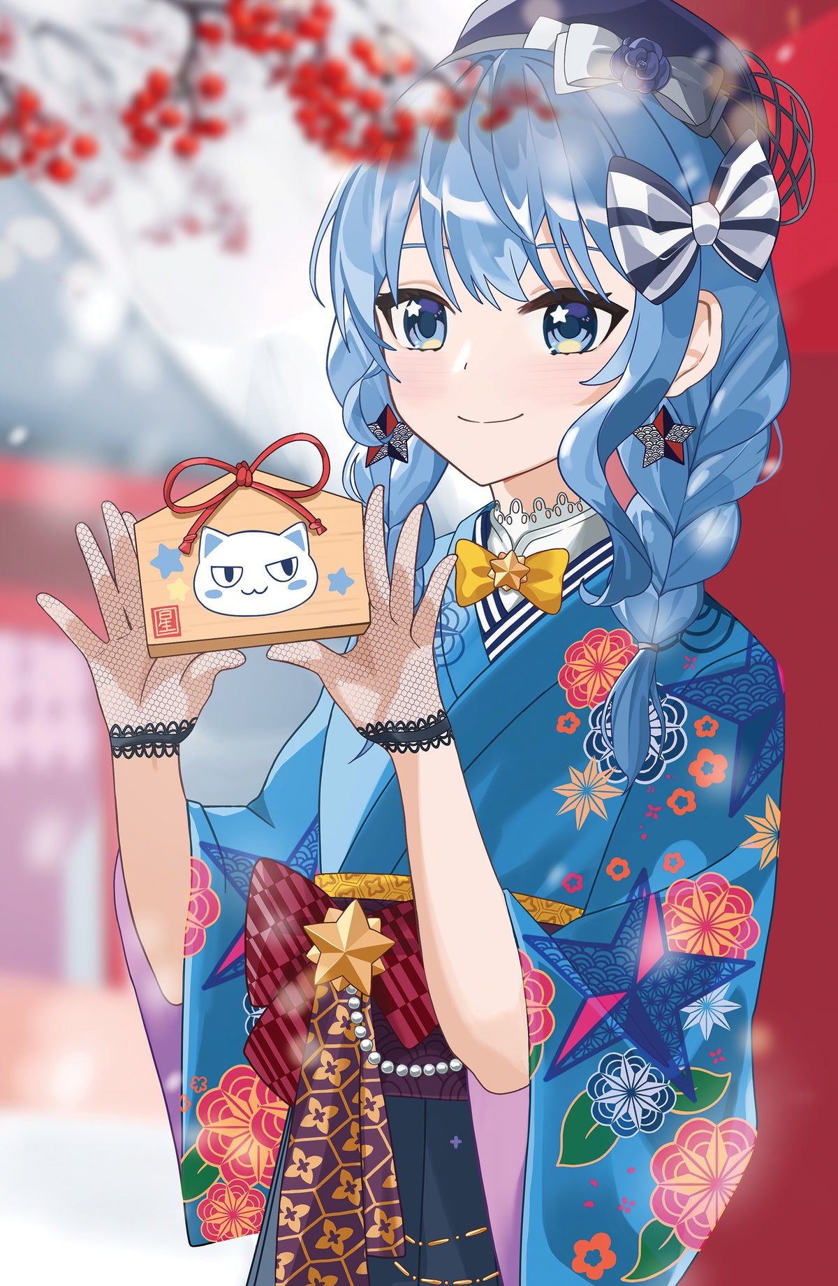 Hololive Prints - Hoshimachi Suisei (New Years)