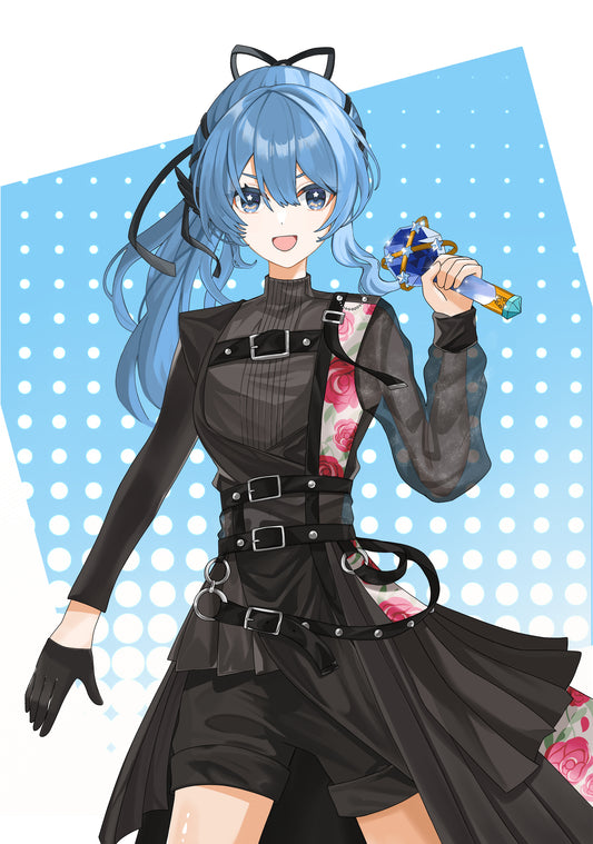 Hololive Prints - Hoshimachi Suisei (Shout in Crisis Outfit)