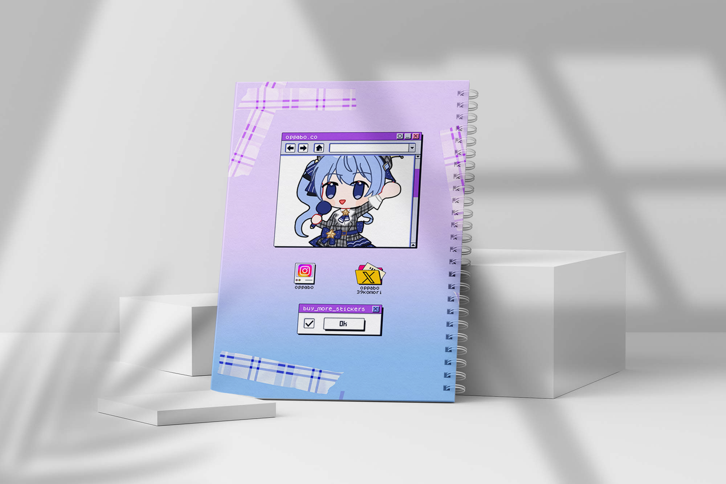 A5 Stickerbook - Hoshimachi Suisei