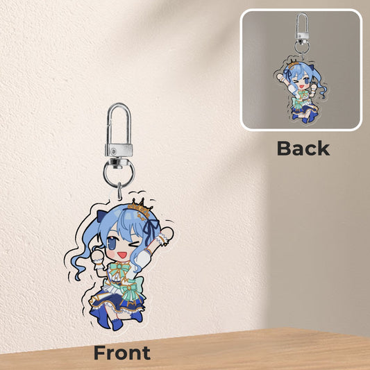 Hololive JP Acrylic Charms - Hoshimachi Suisei (Idol Outfit)