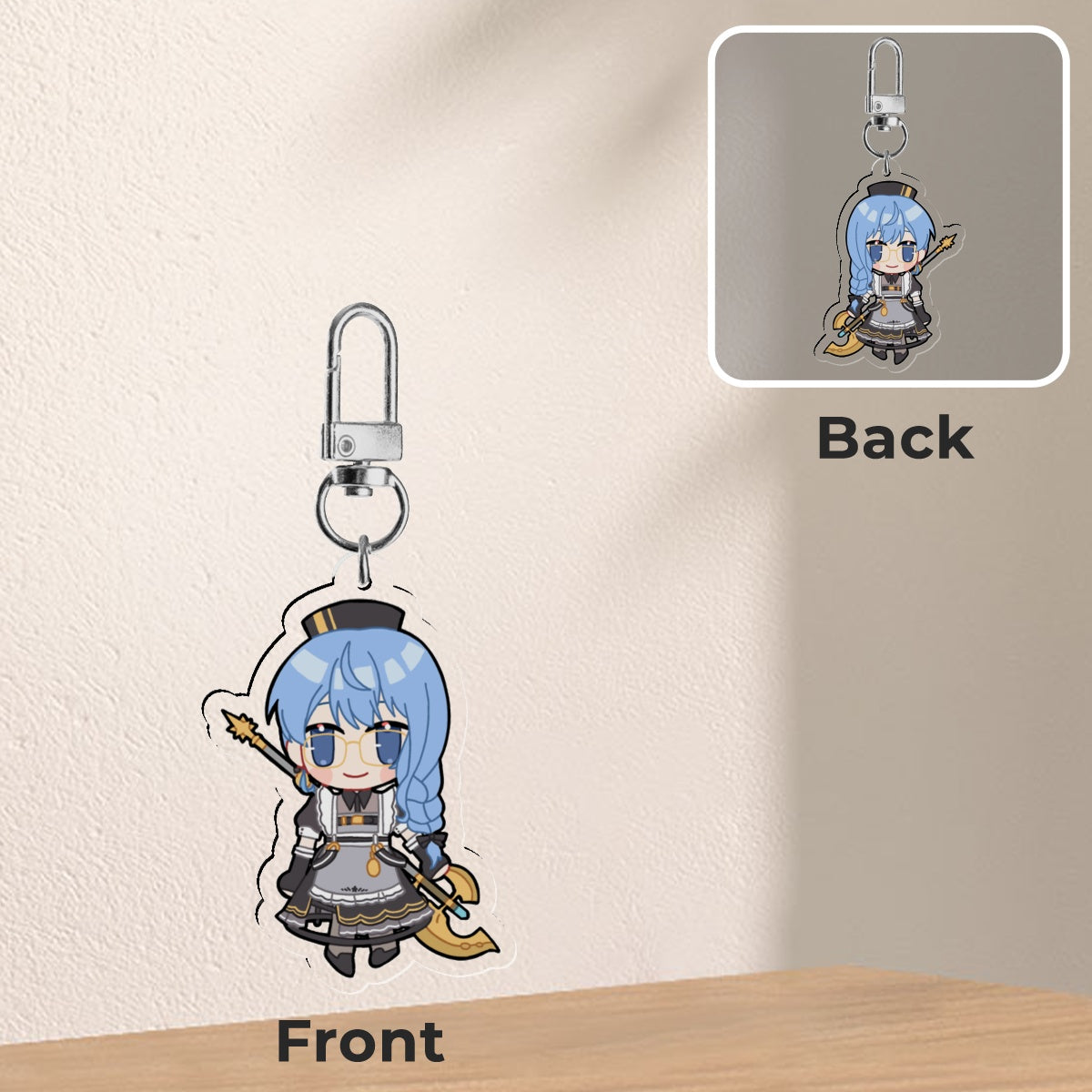 Hololive JP Acrylic Charms - Hoshimachi Suisei (Maid Outfit)