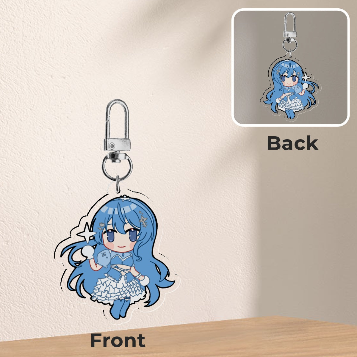Hololive JP Acrylic Charms - Hoshimachi Suisei (OUAS Outfit)