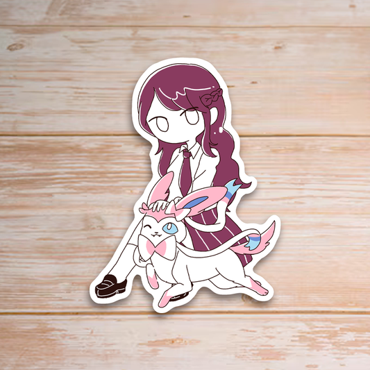 Eevee Girls Sylveon Sticker
