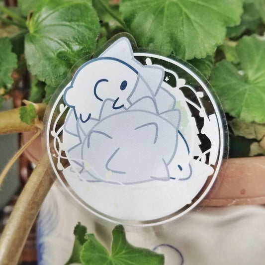 Pokémon Terrariums - Snom | Clear Stickers