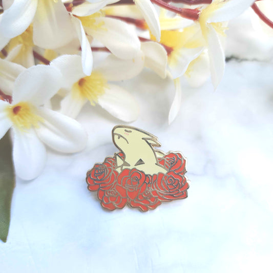 Flowery Big Bois Pokémon Enamel Pins - Tyranitar (Shiny)