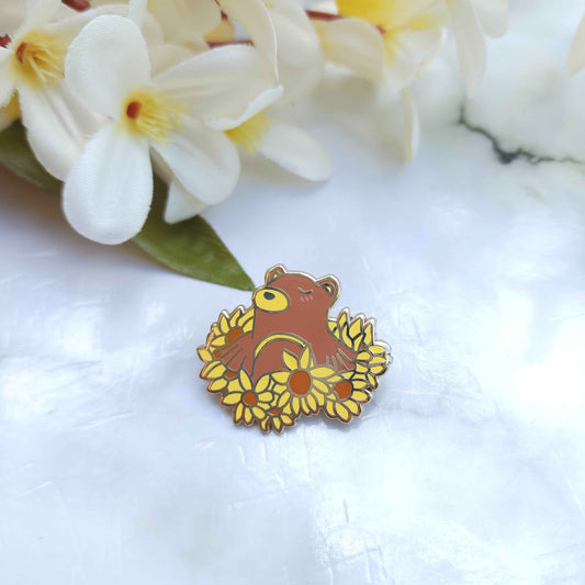 Flowery Big Bois Pokémon Enamel Pins - Ursaring