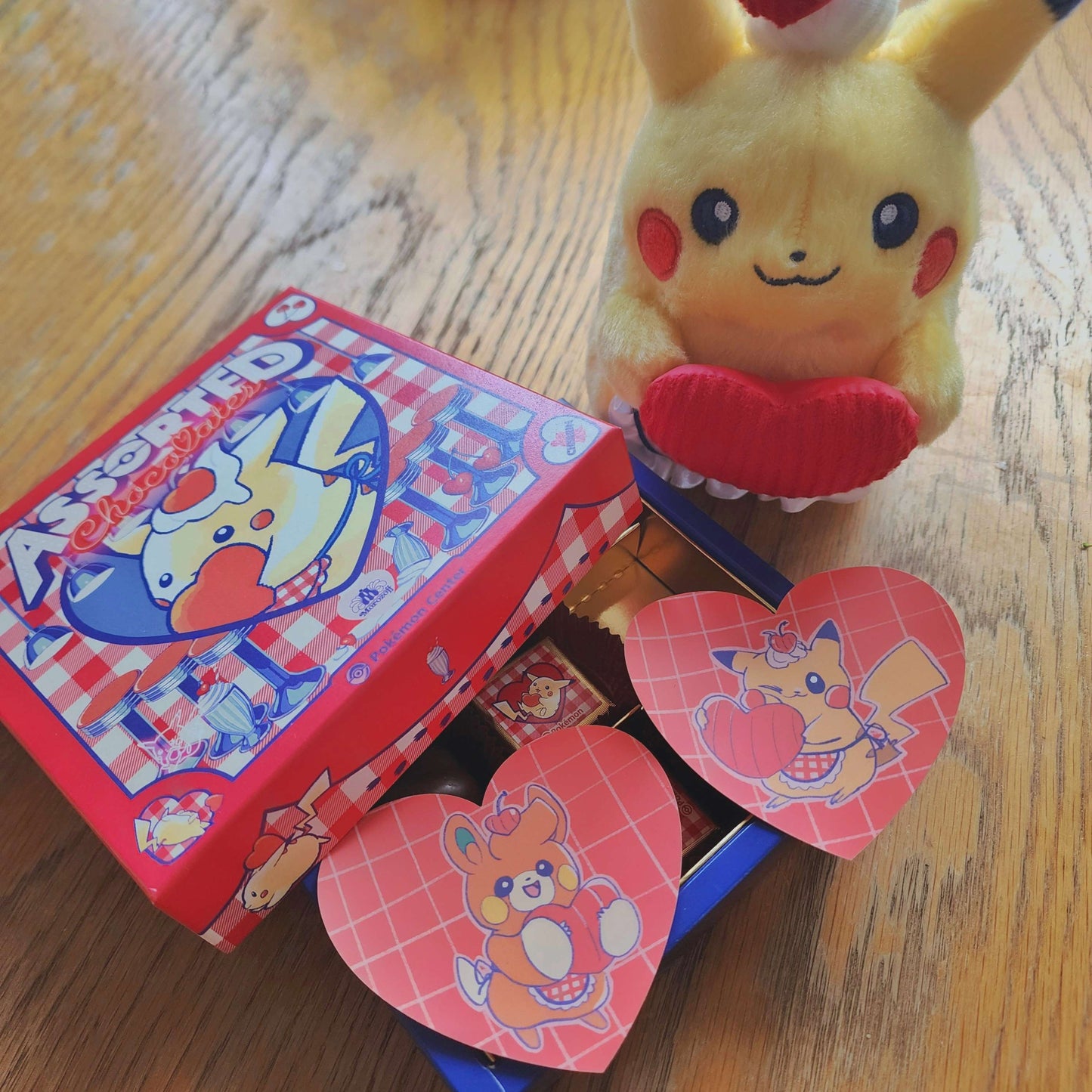 Pokémon Stickers - Valentines Pikachu and Pawmo | Set of 2