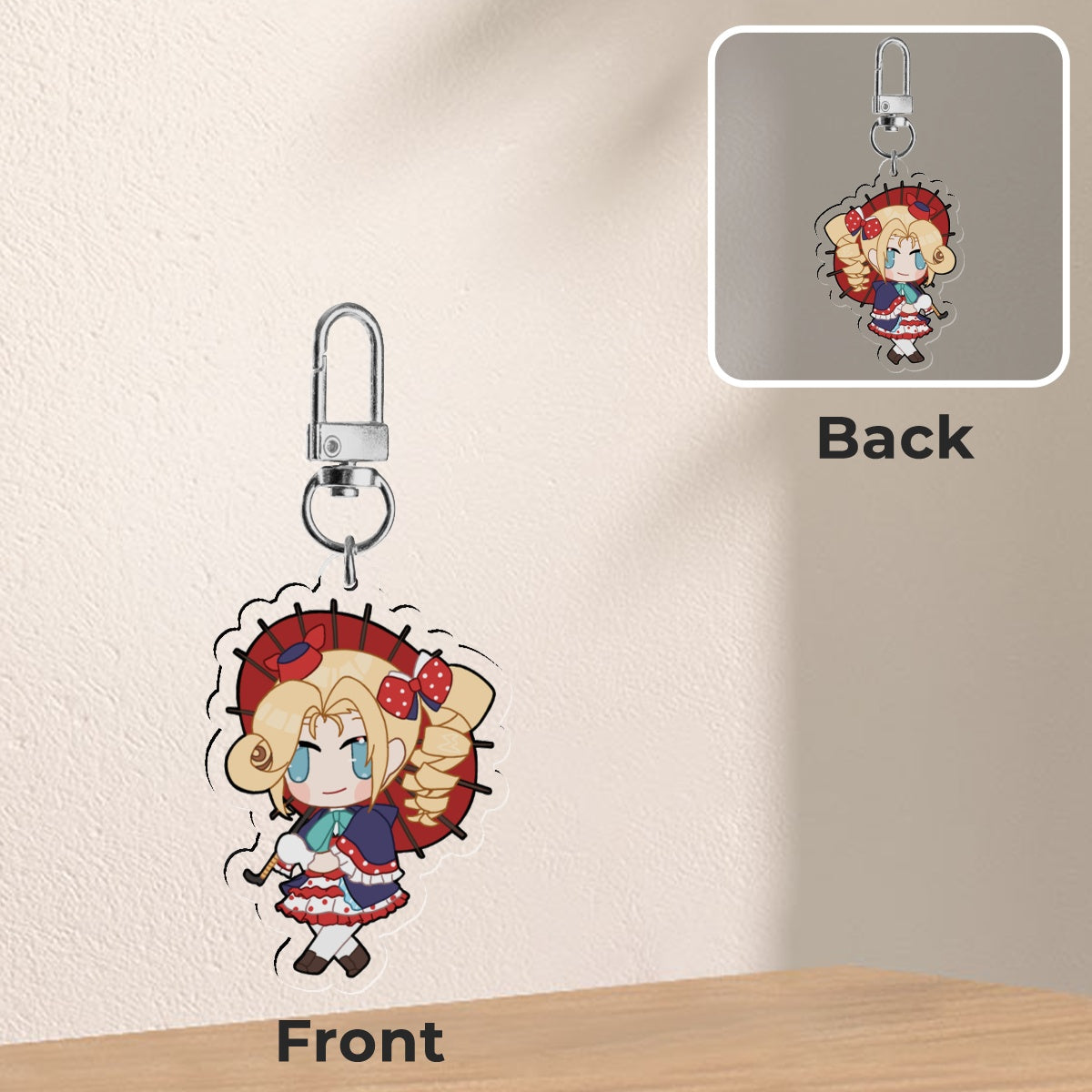 Vtuber Acrylic Charms - Victoria Roman